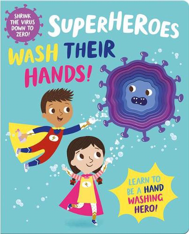 Superheroes Wash Their Hands!/Product Detail/Early Childhood Fiction Books