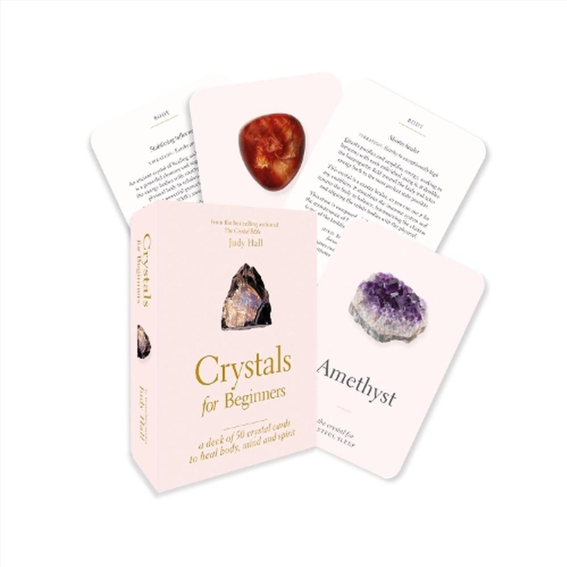 Crystals For Beginners: A Deck Of 50 Crystal Cards/Product Detail/Religion & Beliefs