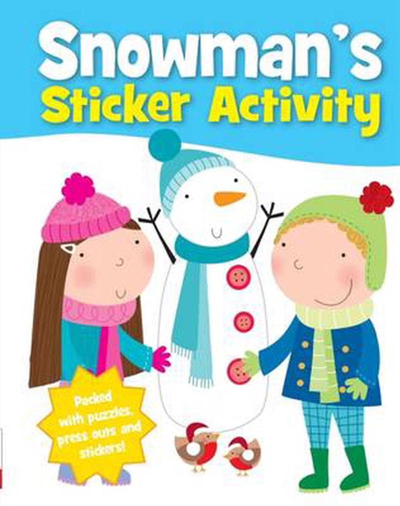 Snowman's Sticker And Activity/Product Detail/Kids Activity Books