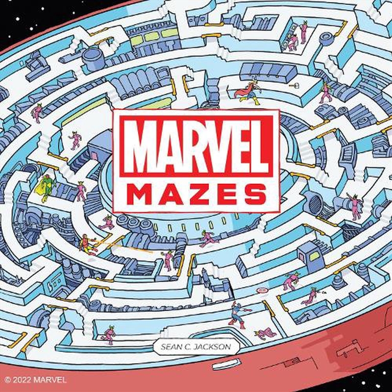 Marvel Mazes/Product Detail/Adults Activity Books