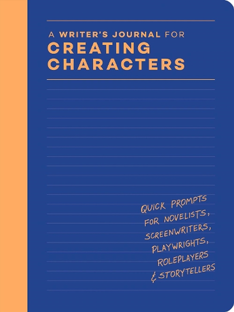 A Writer’s Journal for Creating Characters/Product Detail/Reading