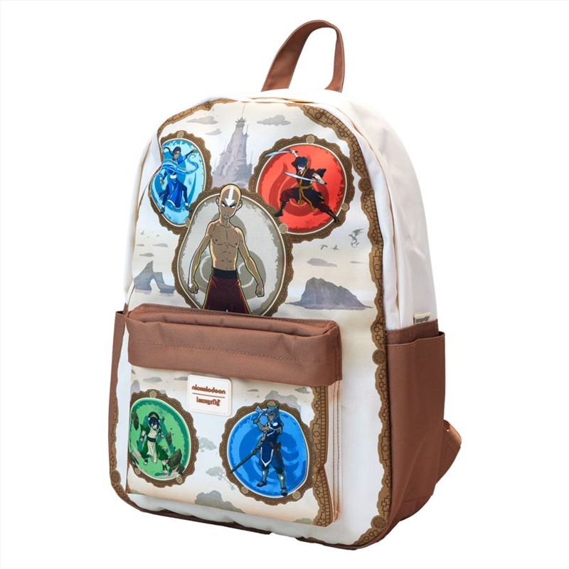 Loungefly Avatar: The Last Airbender - Elements Nylon Full-Size Backpack/Product Detail/Bags