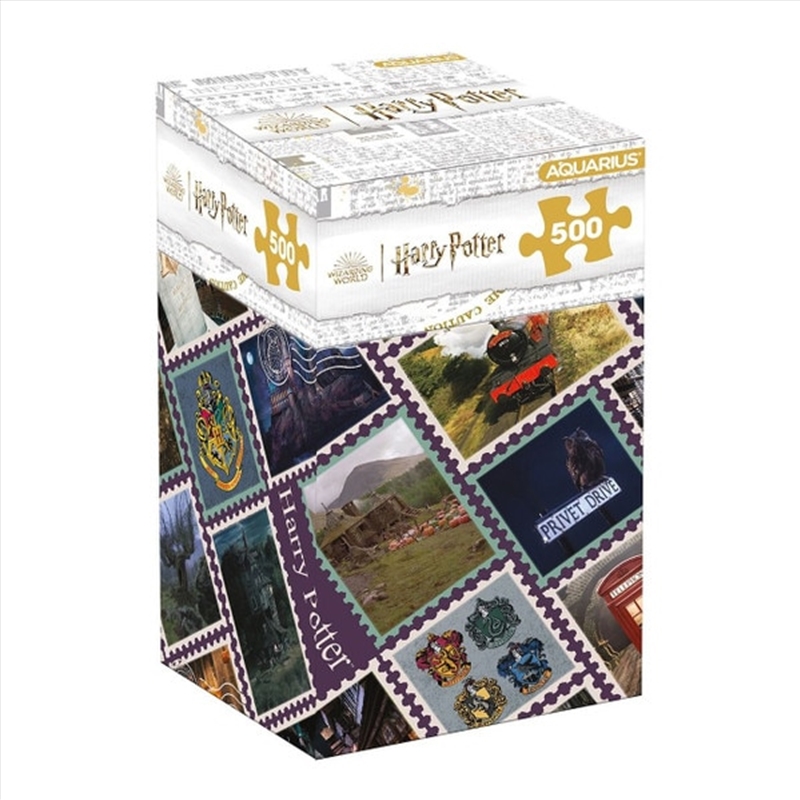 Harry Potter - Travel Stamps - 500Pc Puzzle/Product Detail/Jigsaw Puzzles