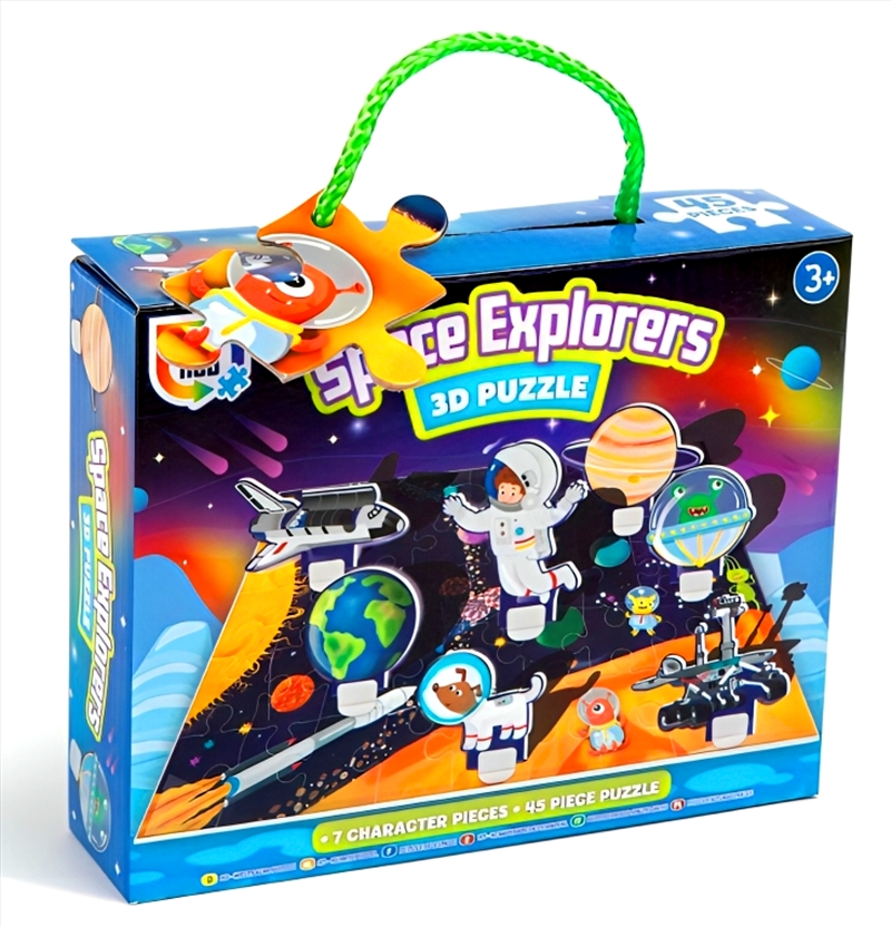 45 Piece Puzzle: Space Explorers 3D Puzzle/Product Detail/Jigsaw Puzzles