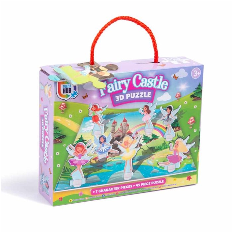 45 Piece Puzzle: Fairy Castle 3D Puzzle/Product Detail/Jigsaw Puzzles