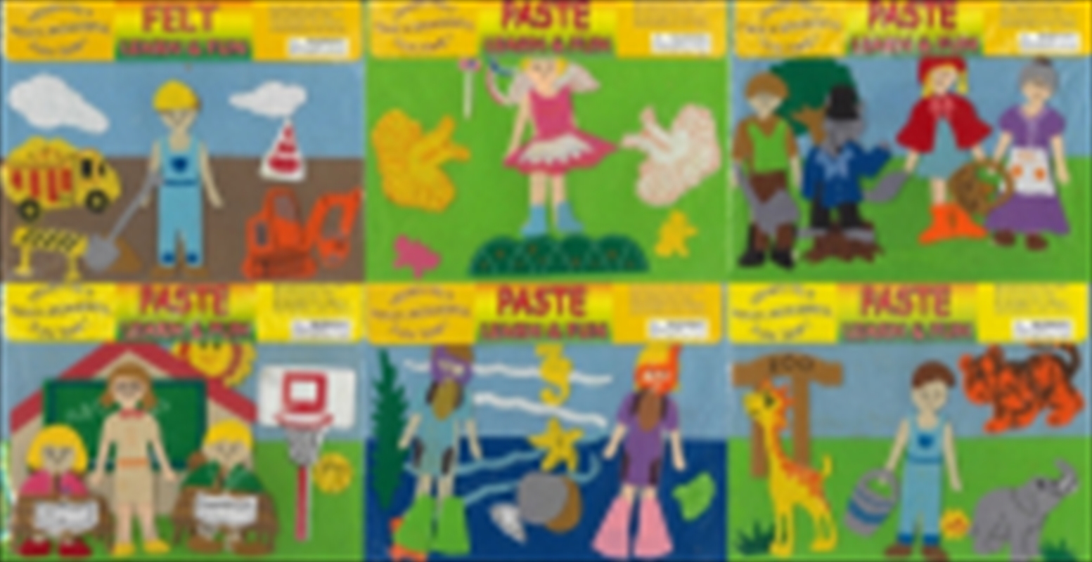 Felt Creations Assorted x6 (ONE SENT AT RANDOM)/Product Detail/Arts & Craft