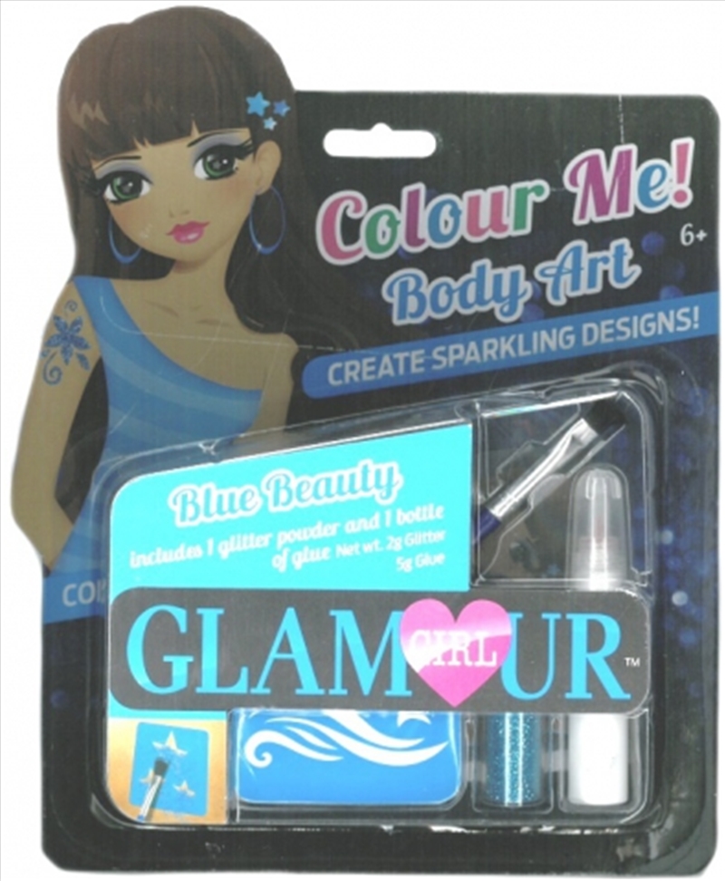 Glamour Girl: Colour Me! Body Art Blue Beauty/Product Detail/Arts & Craft