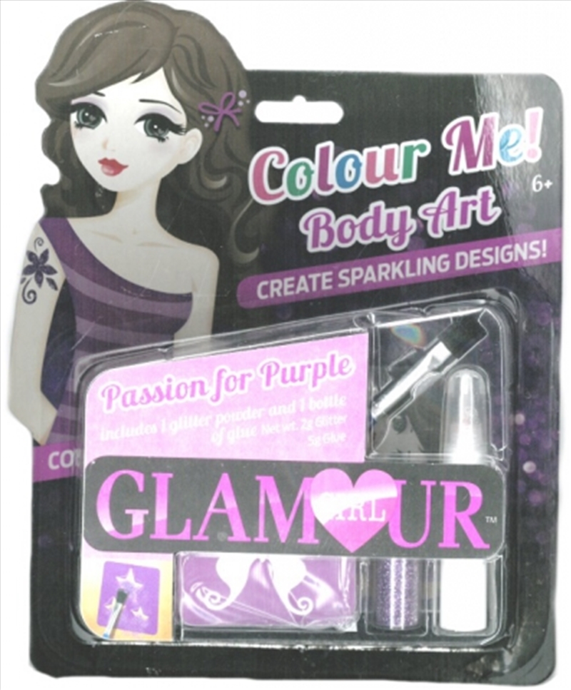Glamour Girl: Colour Me! Body Art Passion For Purple/Product Detail/Arts & Craft