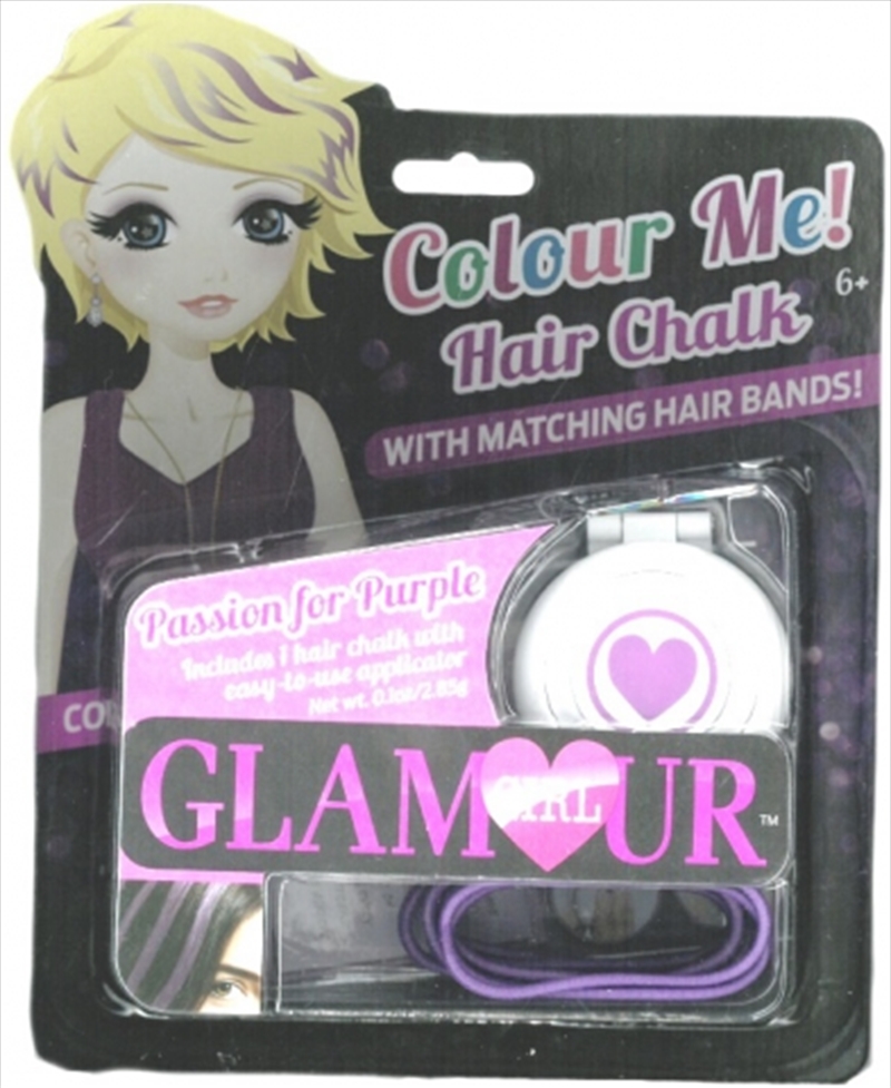 Glamour Girl: Colour Me! Hair Chalk Passion For Purple/Product Detail/Arts & Craft
