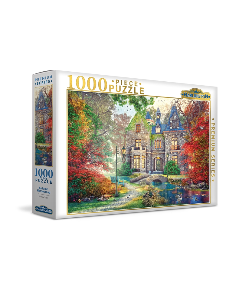 Harlington 1000Pce Autumn Homestead/Product Detail/Jigsaw Puzzles