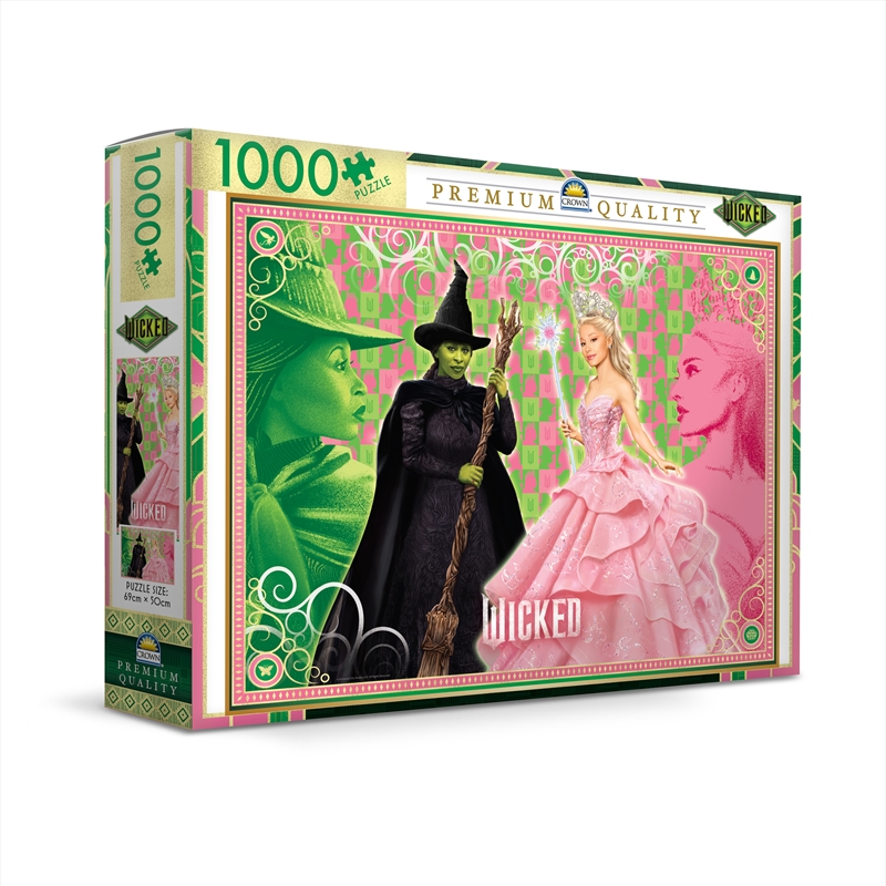 Crown Premium 1000Pce Wicked (SENT AT RANDOM)/Product Detail/Jigsaw Puzzles