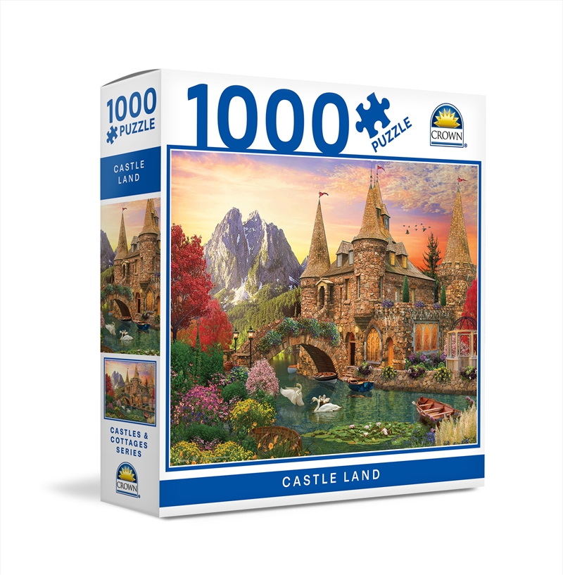 Crown 1000Pce Puzzle Castle Land/Product Detail/Jigsaw Puzzles