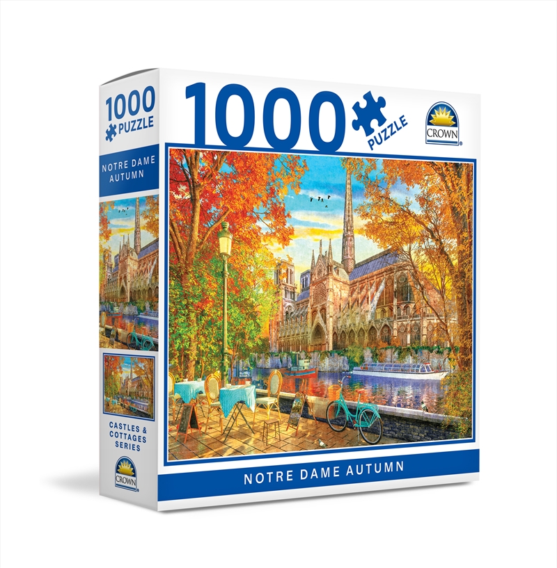 Crown 1000Pce Puzzle Notre Dame Autumn/Product Detail/Jigsaw Puzzles