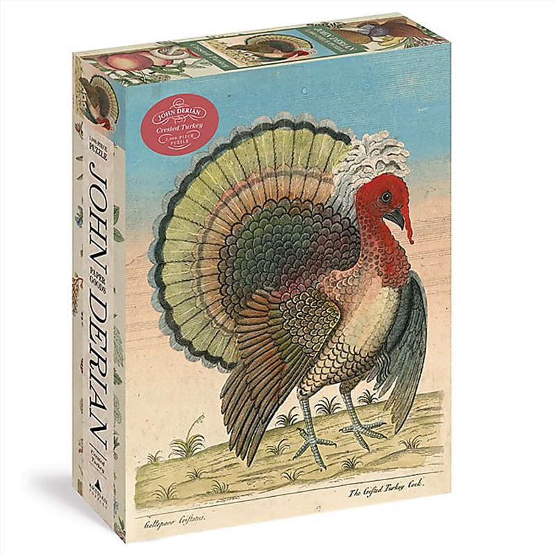 John Derian Paper Goods: Crested Turkey 1,000-Piece Puzzle/Product Detail/Jigsaw Puzzles