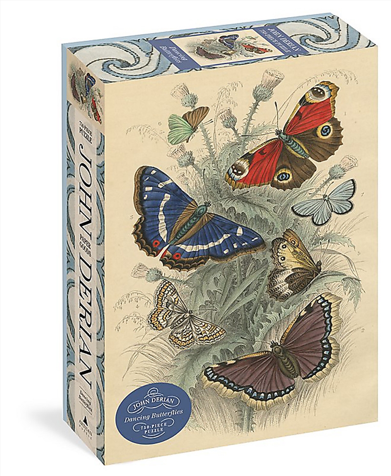John Derian Paper Goods: Dancing Butterflies 750-Piece Puzzle/Product Detail/Jigsaw Puzzles