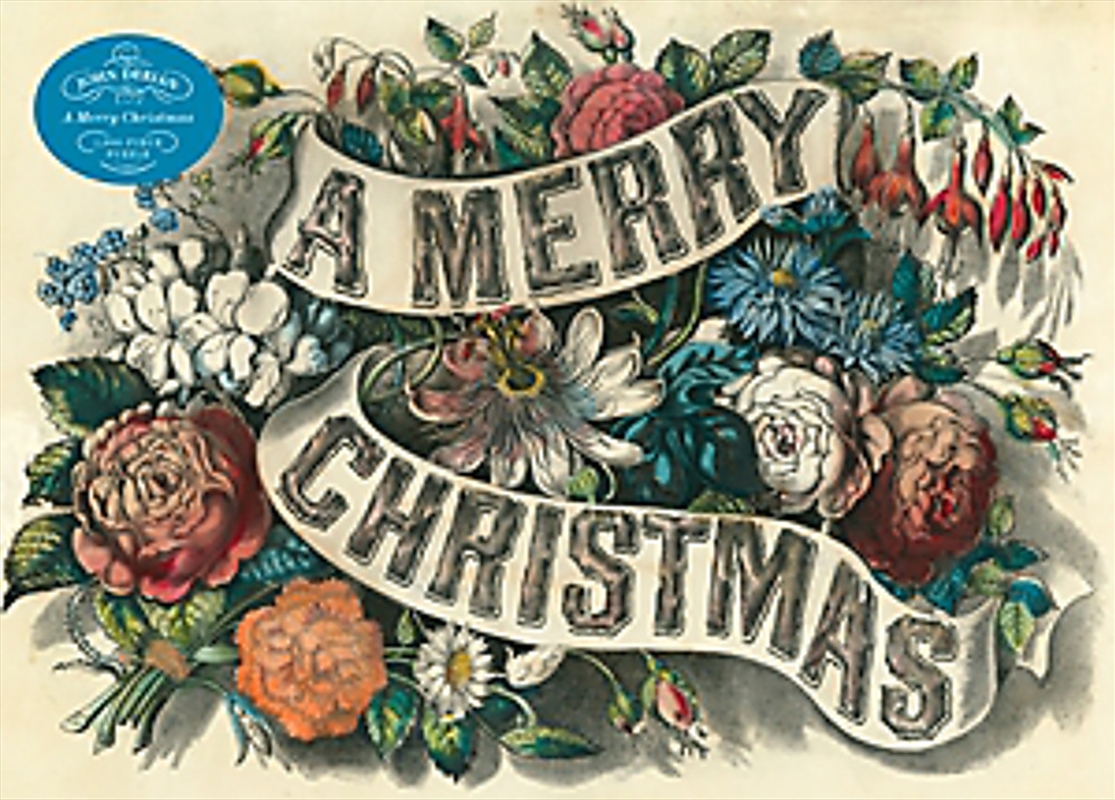 John Derian Paper Goods: Merry Christmas 1,000-Piece Puzzle/Product Detail/Jigsaw Puzzles