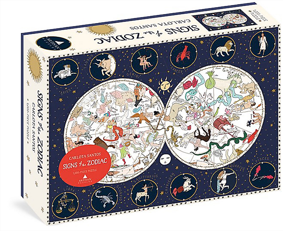 Signs of the Zodiac 1,000-Piece Puzzle/Product Detail/Jigsaw Puzzles