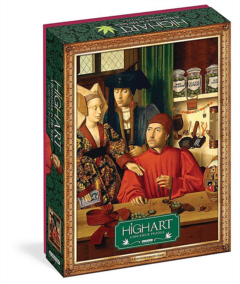 High Art: A Budtender in His Shop 1,000-Piece Puzzle/Product Detail/Jigsaw Puzzles