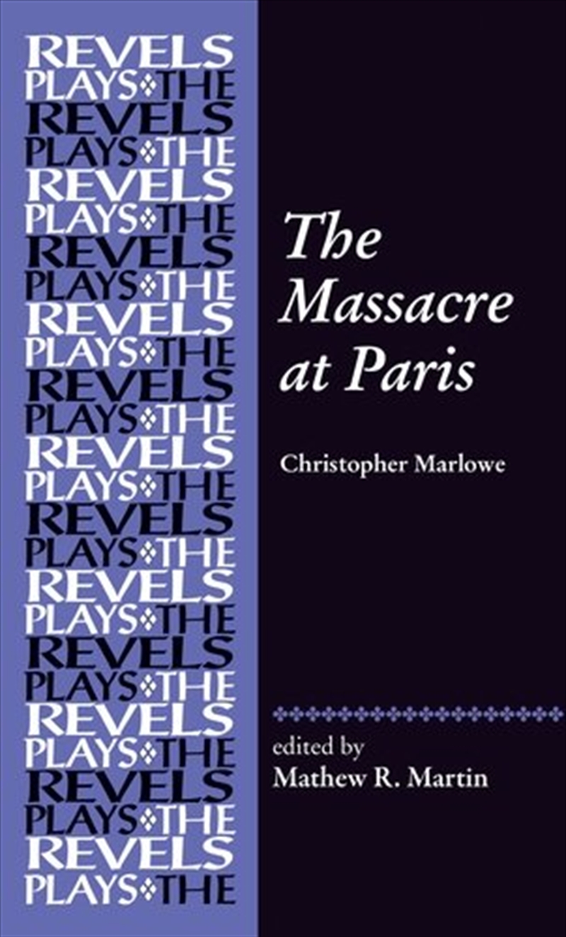 The Massacre At Paris/Product Detail/Literature & Poetry