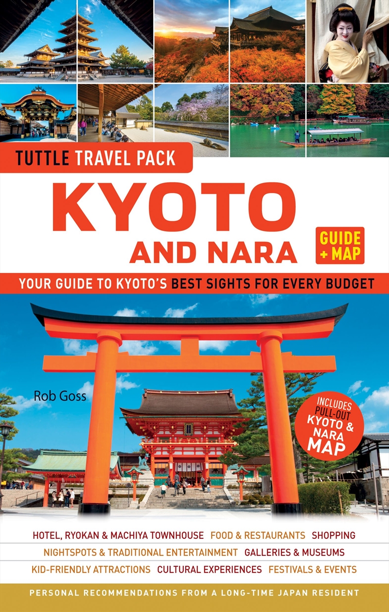 Kyoto and Nara Tuttle Travel Pack Guide + Map/Product Detail/Travel & Holidays