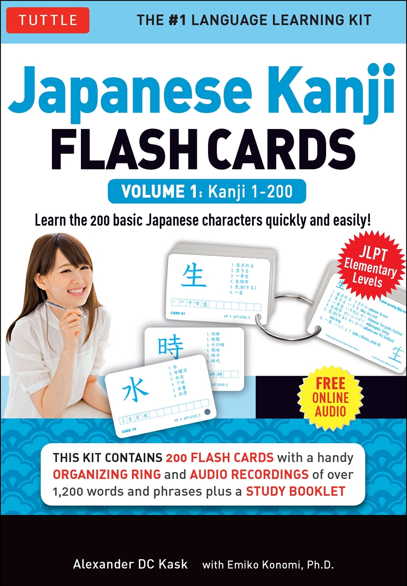 Japanese Kanji Flash Cards Kit Volume 1/Product Detail/Language & Linguistics
