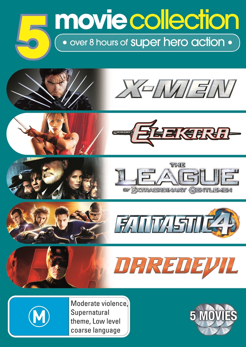 X-Men / Elektra / League Of Extraordinary Gentlemen / Fantastic Four / Daredevil/Product Detail/Action