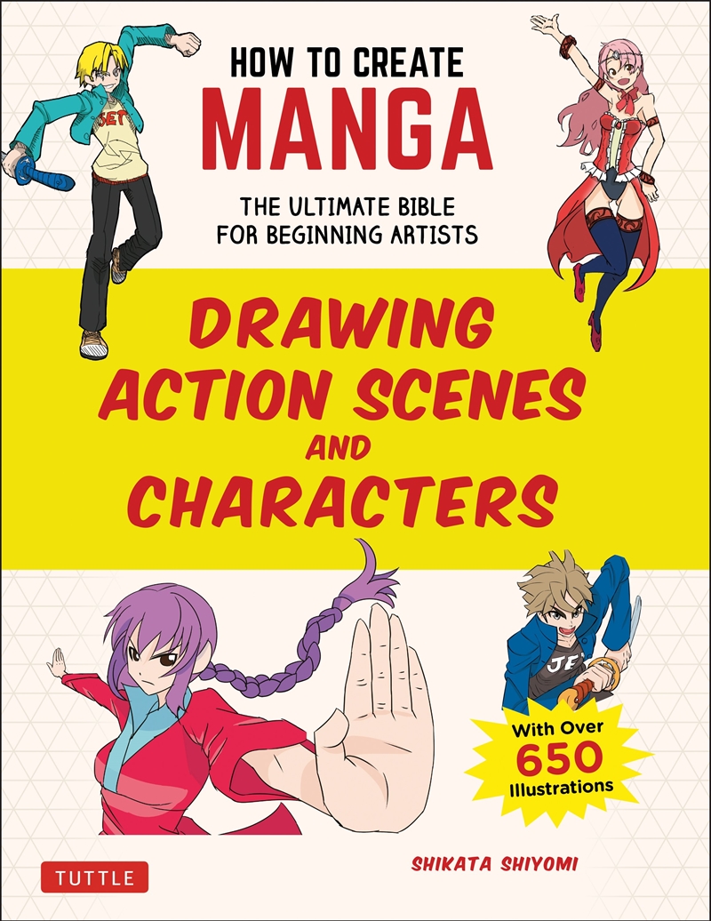 How to Create Manga: Drawing Action Scenes and Characters/Product Detail/Art