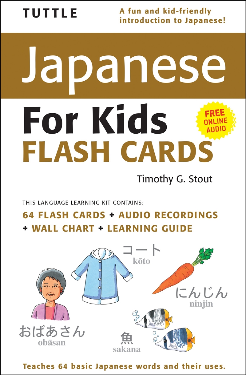Tuttle Japanese for Kids Flash Cards Kit/Product Detail/Language & Linguistics