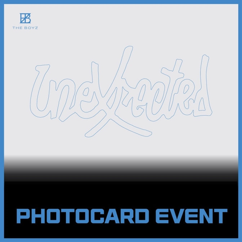 The Boyz - Unexpected 3rd Album Everline Photocard Event Photobook Ver Random/Product Detail/World