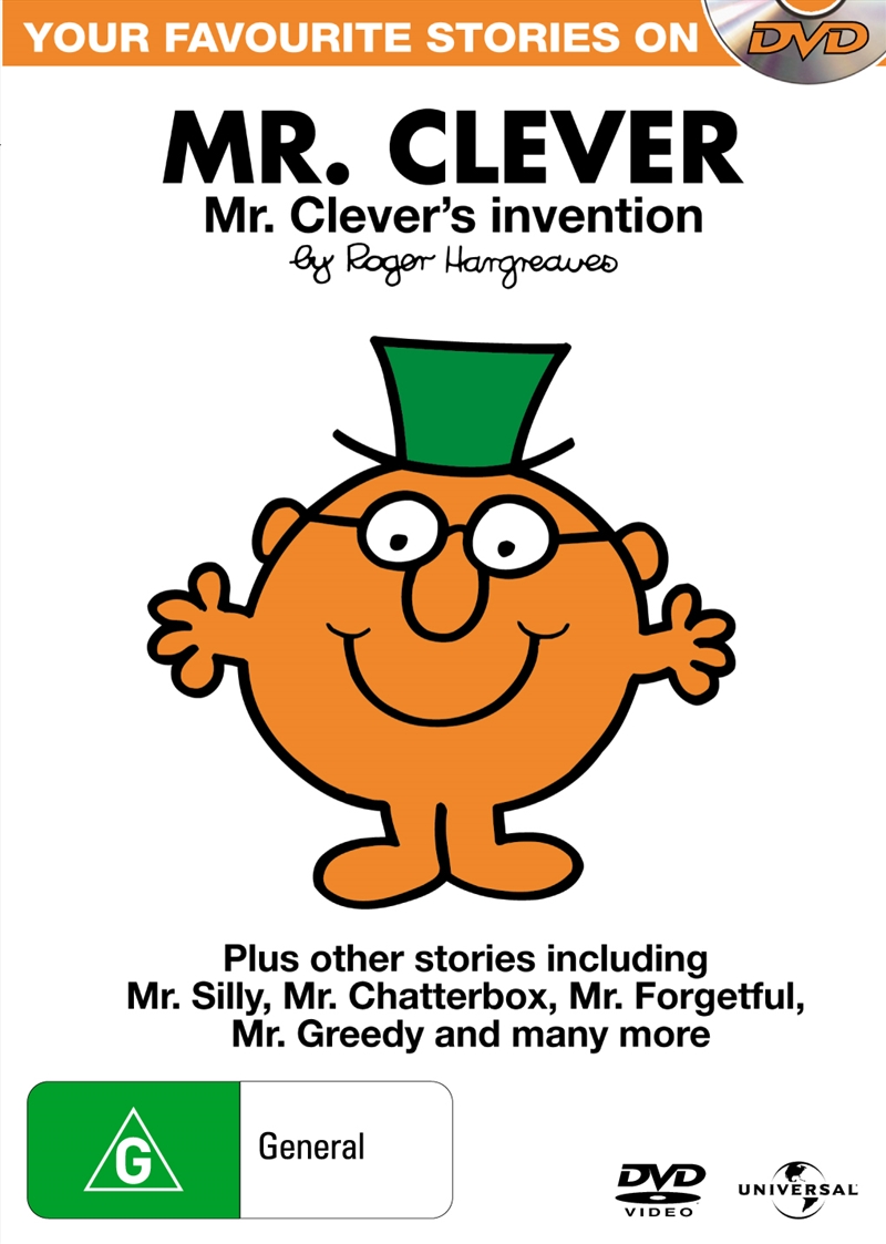 Buy Mr Men Mr Clever's Invention DVD Online Sanity