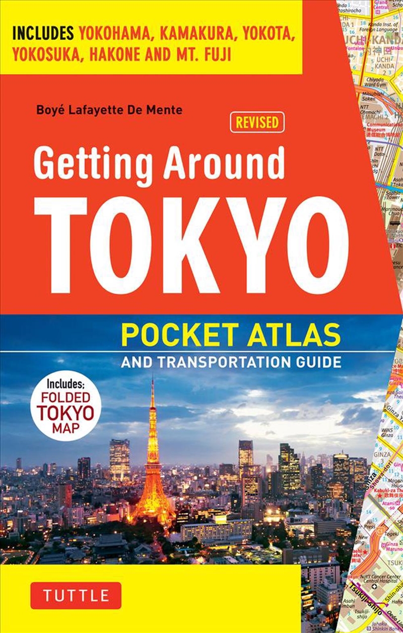 Getting Around Tokyo Pocket Atlas and Transportation Guide/Product Detail/Travel & Holidays
