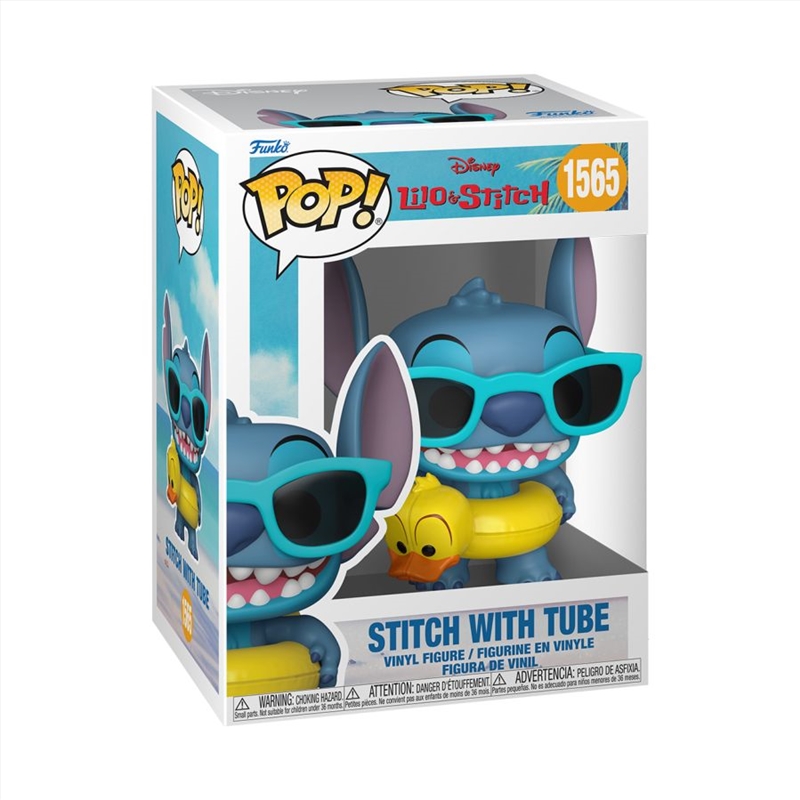 Lilo & Stitch - Stitch with tube Pop! Vinyl/Product Detail/Standard Pop Vinyl