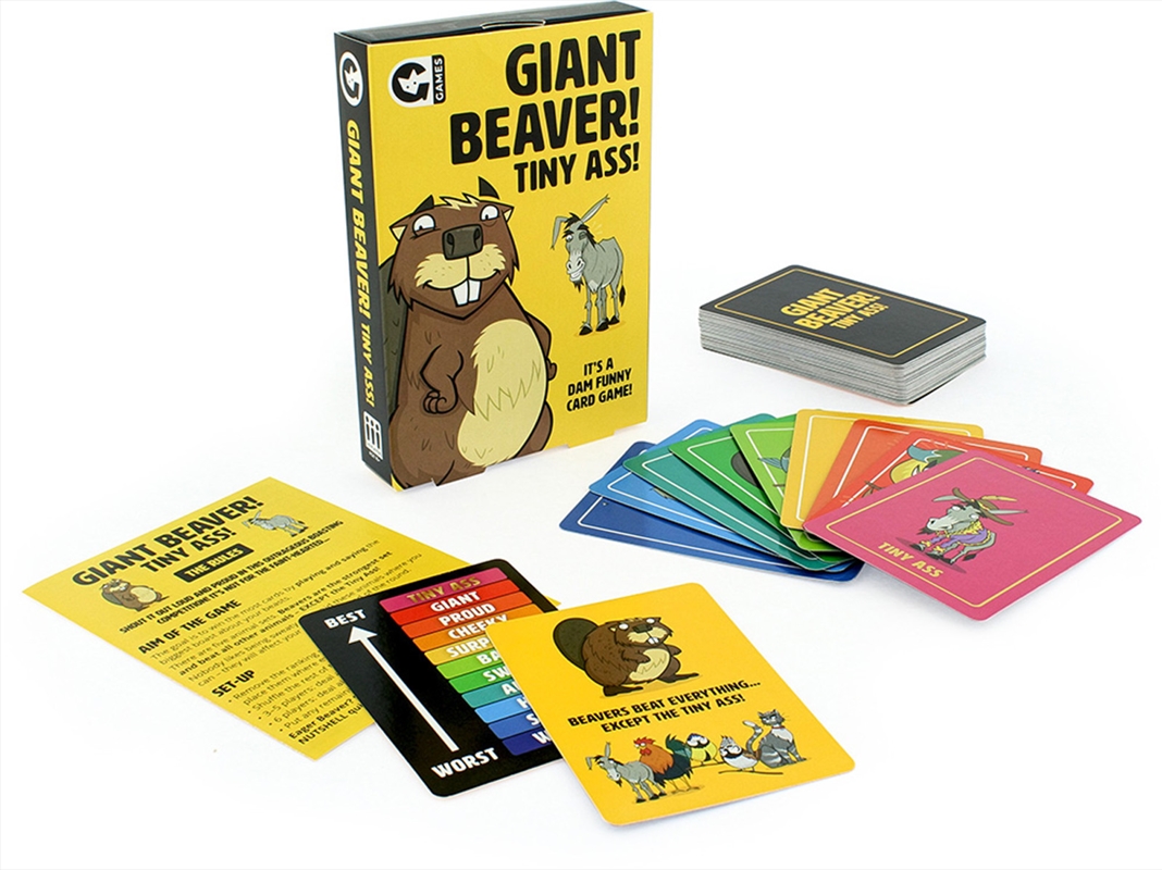 Giant Beaver Tiny Ass/Product Detail/Card Games