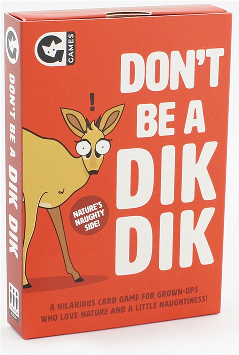 Don't Be A Dik Dik/Product Detail/Card Games