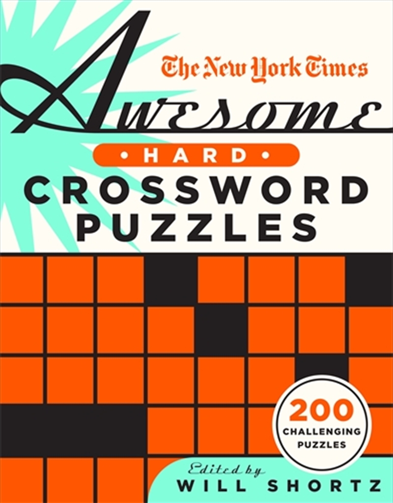 New York Times Awesome Hard Crossword Puzzles/Product Detail/Adults Activity Books