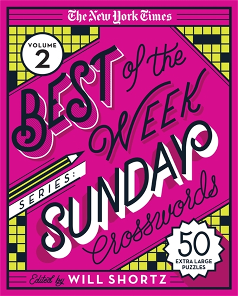New York Times Best of the Week Series 2: Sunday Crosswords/Product Detail/Adults Activity Books