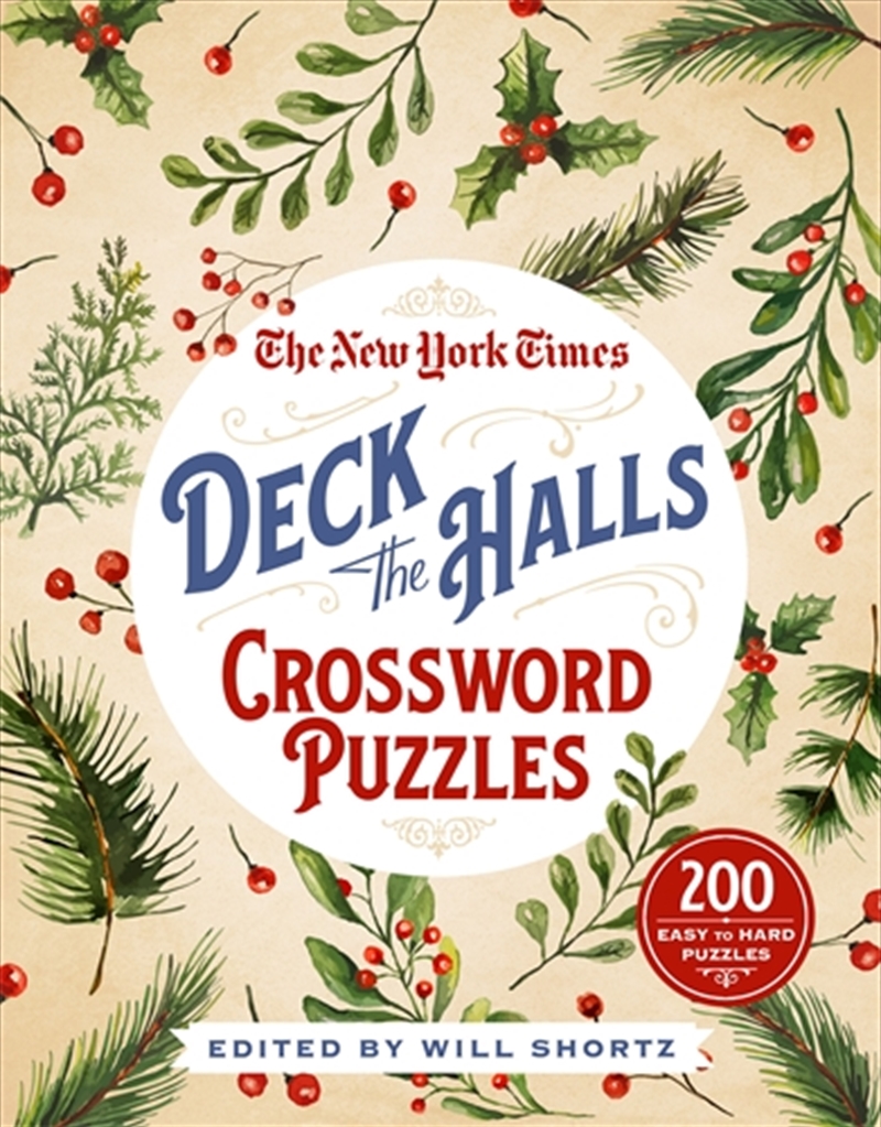New York Times Deck the Halls Crossword Puzzles/Product Detail/Adults Activity Books