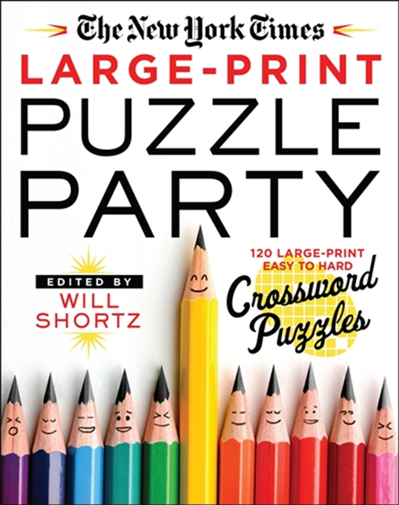 New York Times Large-Print Puzzle Party/Product Detail/Adults Activity Books