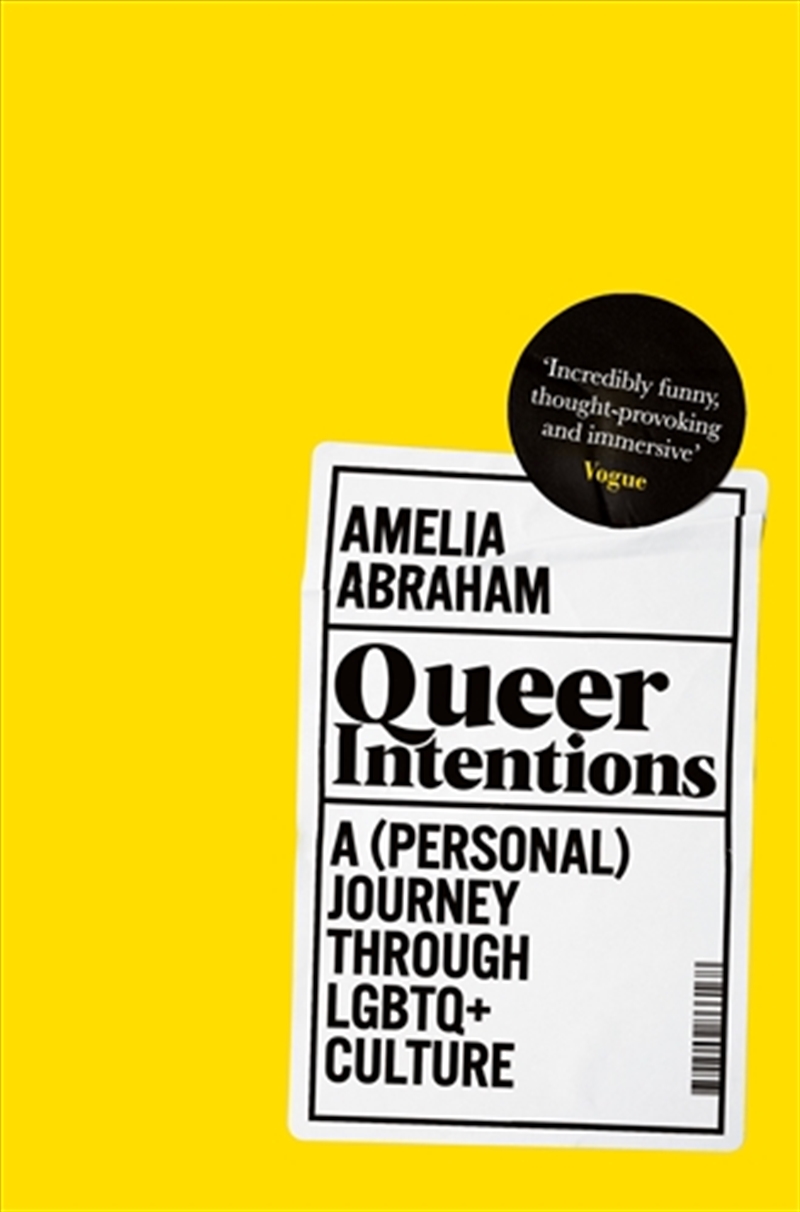 Queer Intentions: A (Personal) Journey Through LGBTQ + Culture/Product Detail/Society & Culture