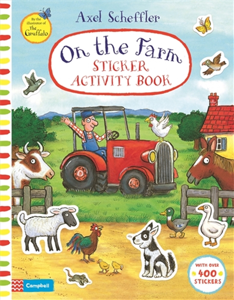 On The Farm Sticker Book/Product Detail/Kids Activity Books