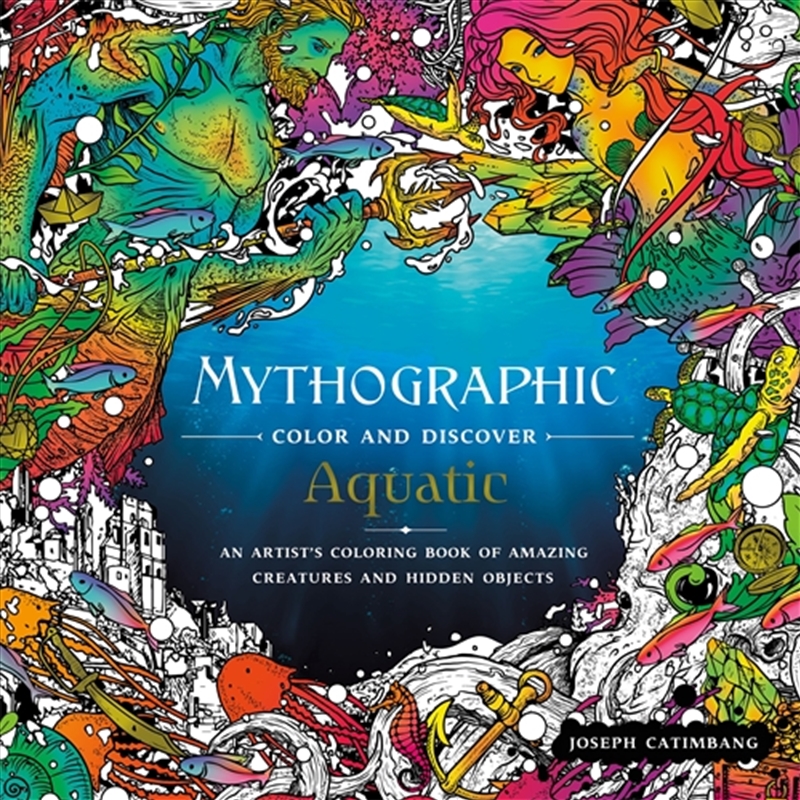 Mythographic Color and Discover: Aquatic/Product Detail/Crafts & Handiwork