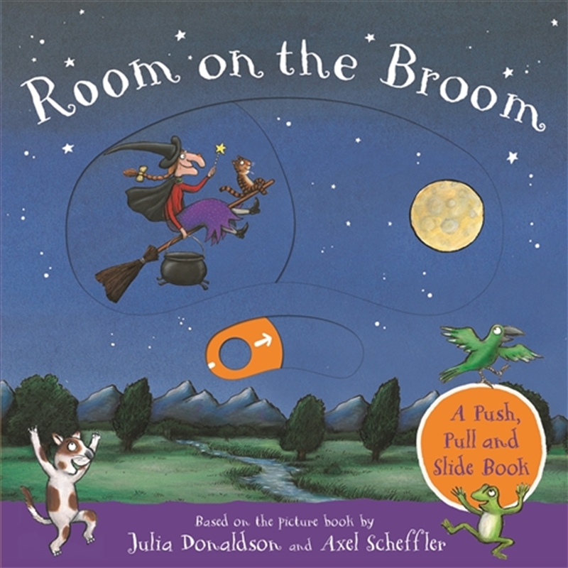 Room on the Broom: A Push, Pull and Slide Book/Product Detail/Early Childhood Fiction Books