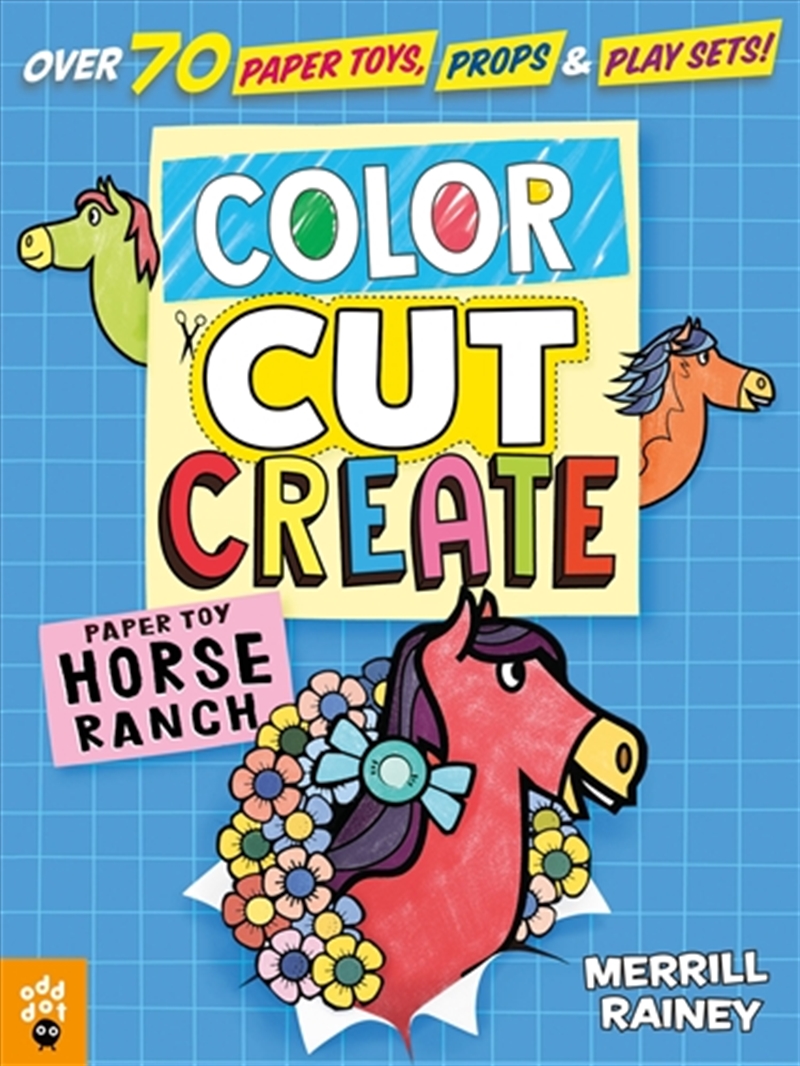 Color, Cut, Create Play Sets: Horse Ranch/Product Detail/Kids Activity Books