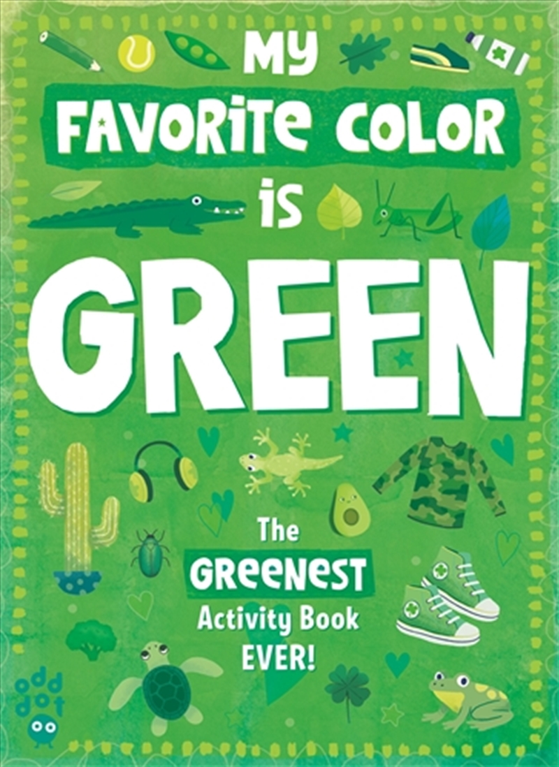 My Favorite Color Activity Book: Green/Product Detail/Kids Activity Books