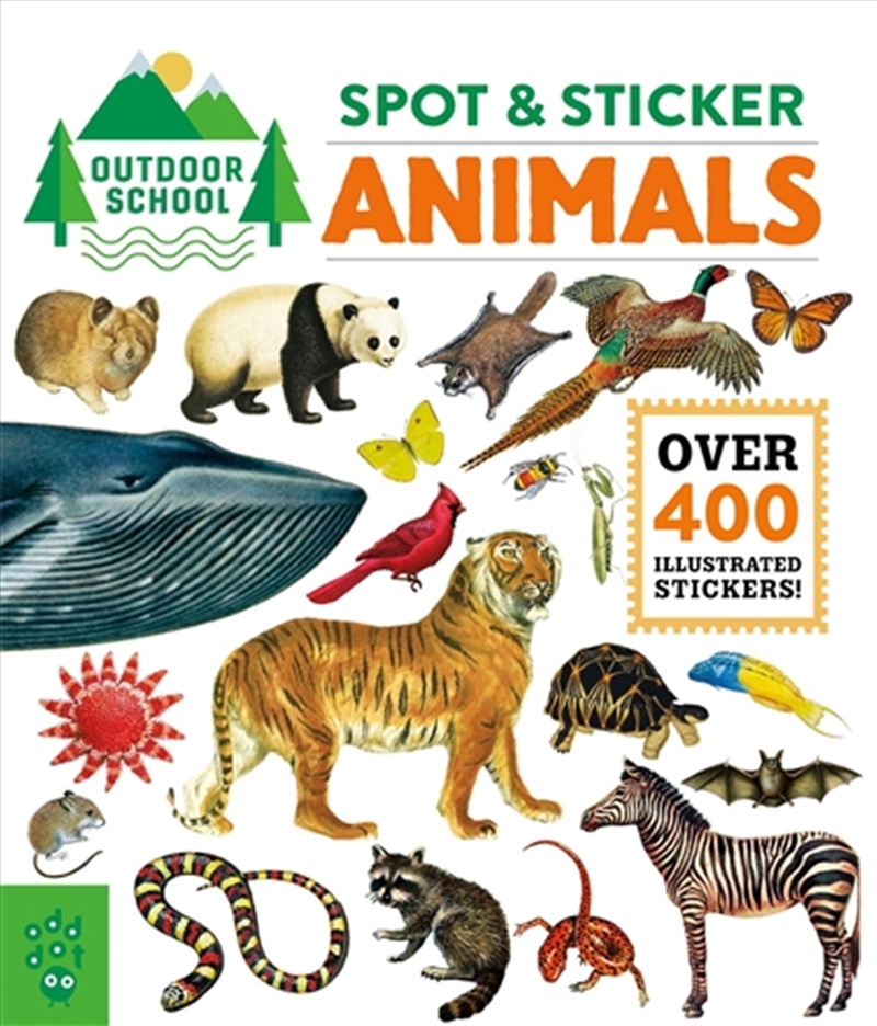 Outdoor School: Spot & Sticker Animals/Product Detail/Childrens