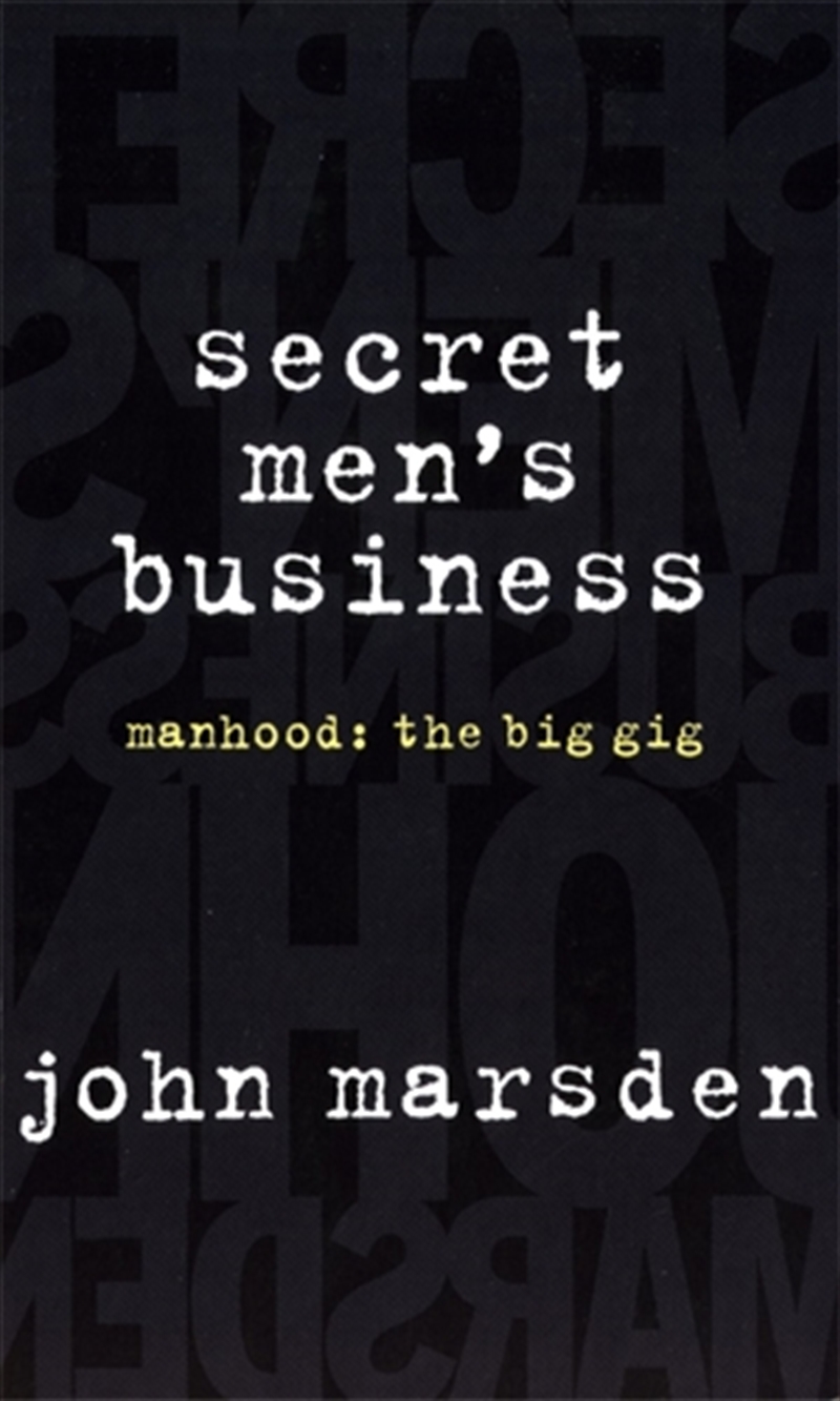 Secret Men's Business/Product Detail/Self Help & Personal Development
