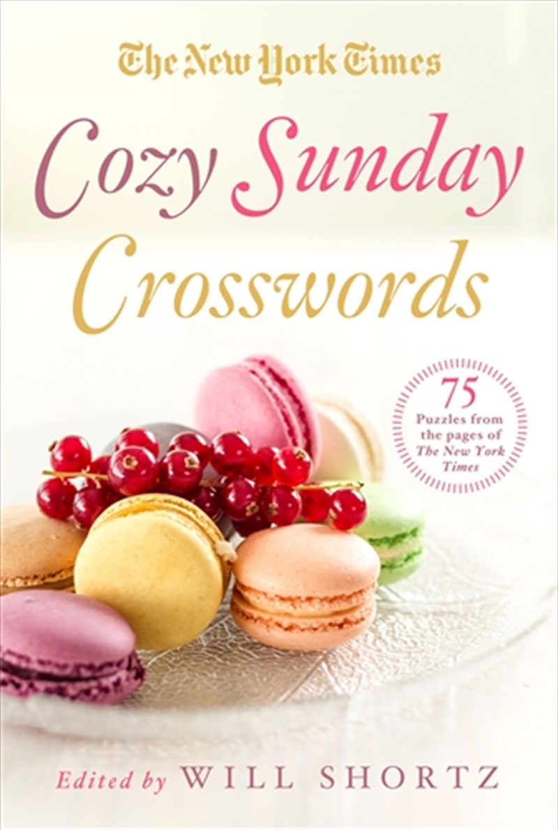 New York Times Cozy Sunday Crosswords/Product Detail/Adults Activity Books