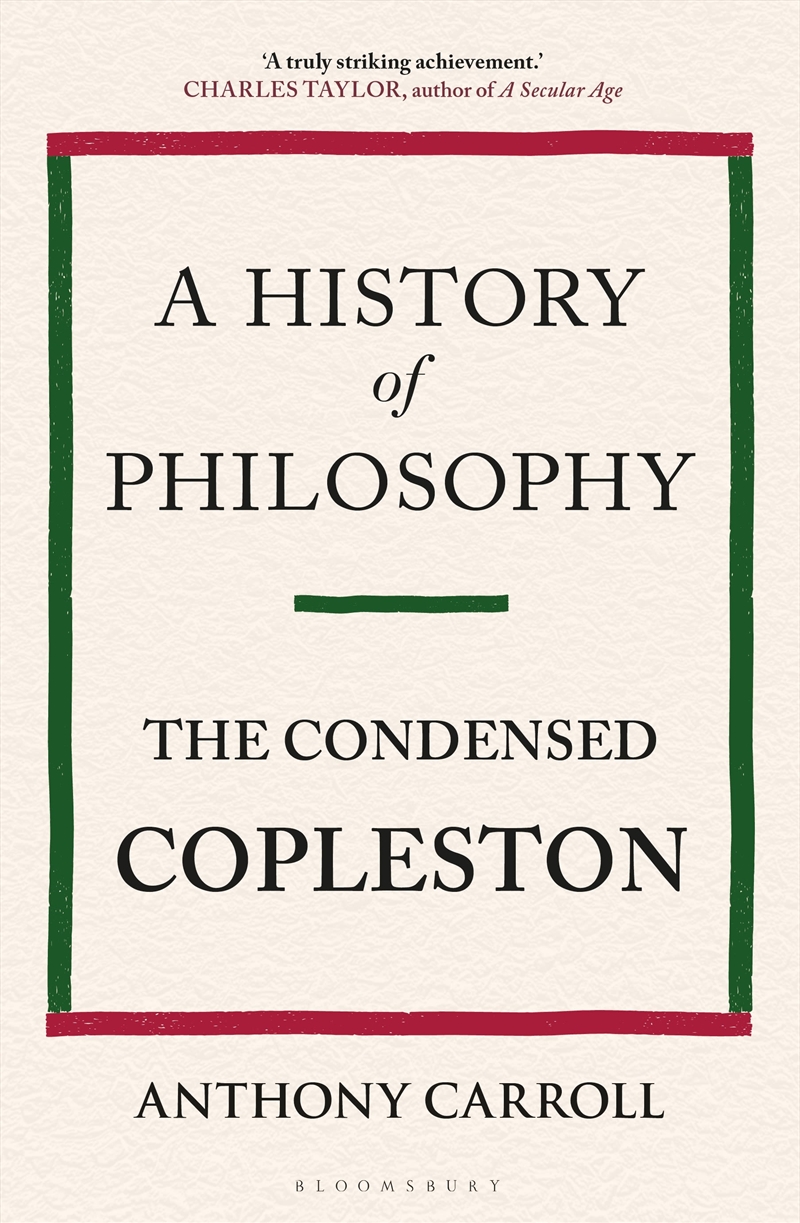 A History of Philosophy: The Condensed Copleston/Product Detail/Reading