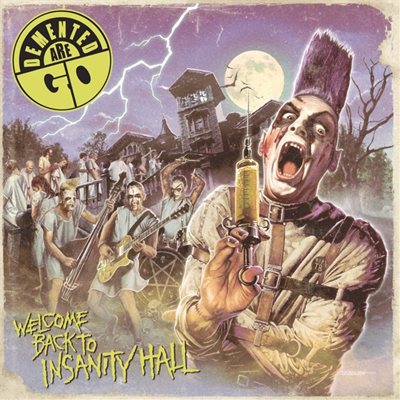 Welcome Back To Insanity Hall - Highlighter Yellow/Black Smoke Vinyl/Product Detail/Rock/Pop