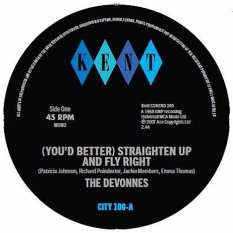 (You’D Better) Straighten Up And Fly Right/Product Detail/R&B